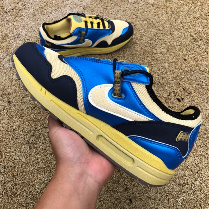 Nike Air Max 1 Travis Scott Black Yellow Blue DO9392-600