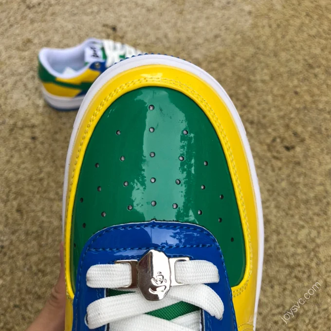 BAPE STA SK8 Yellow Green Blue