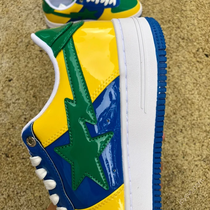 BAPE STA SK8 Yellow Green Blue