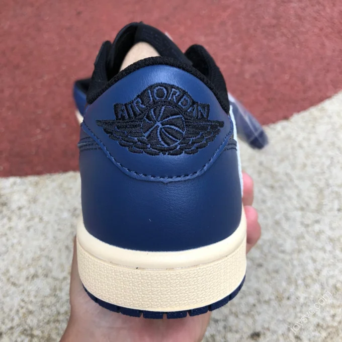 Travis Scott x Air Jordan 1 Low Black Blue DM7866-041