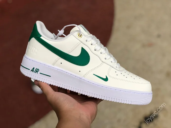 Nike Air Force 1 SE 40th Anniversary Beige/Green Double Swoosh DQ7582-101