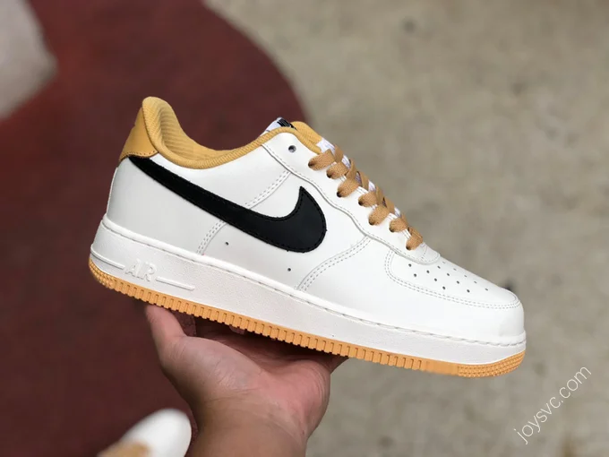 Nike Air Force 1 White/Yellow/Black FD9063-101