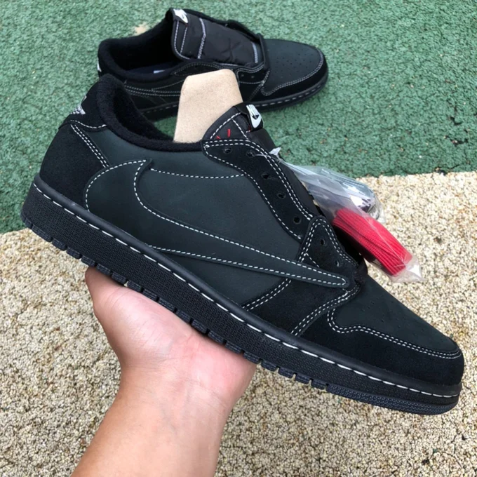 Travis Scott x Air Jordan 1 Low Black Soul DM7866-001