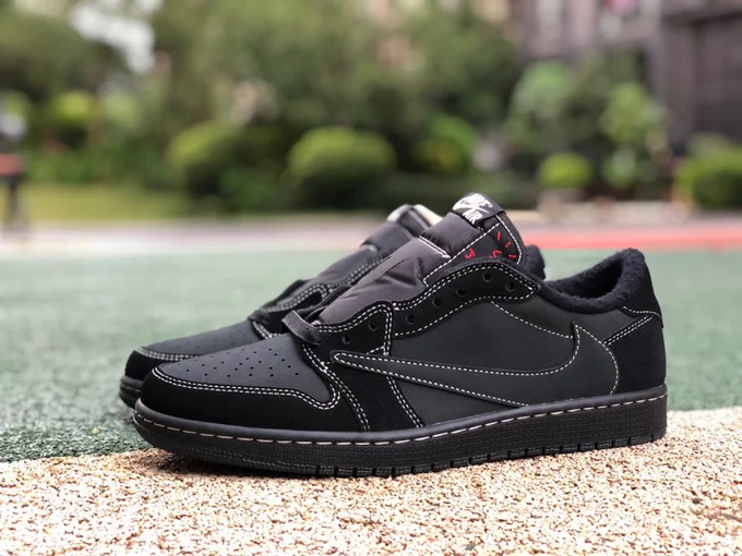 Travis Scott x Air Jordan 1 Low Black Soul DM7866-001