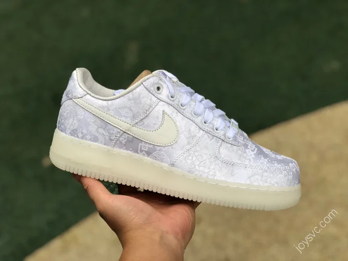 Clot x Nike Air Force 1 White Silk AO9286-100