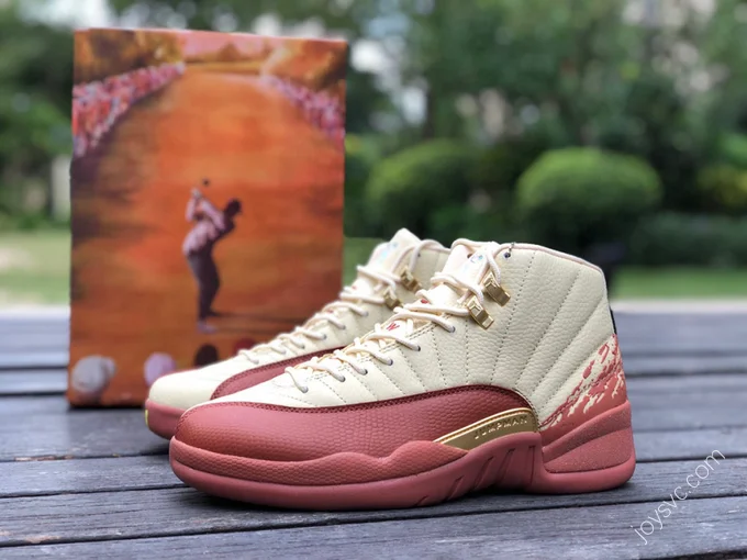 Eastside Golf x Air Jordan 12 Golf White Pink Sneakers DV1758-108