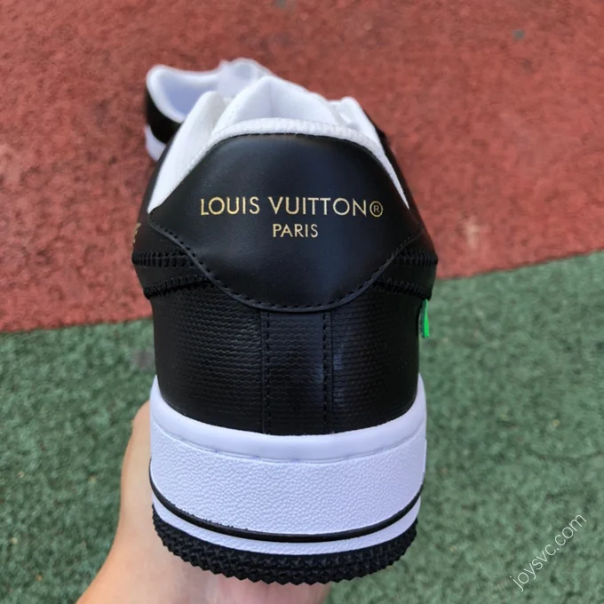 Louis Vuitton x Nike Air Force 1 Black White