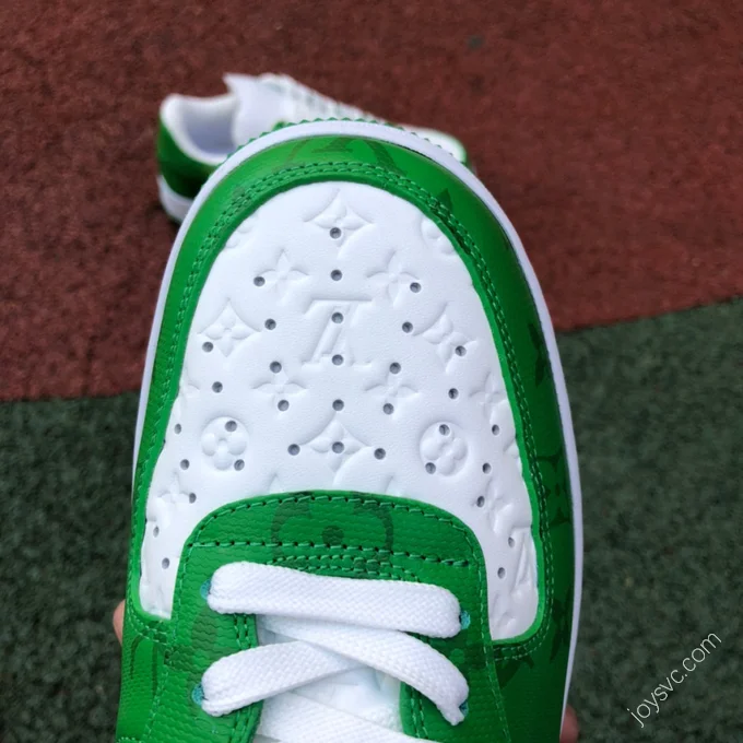 Louis Vuitton x Nike Air Force 1 Green White