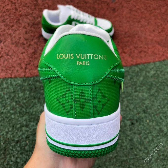 Louis Vuitton x Nike Air Force 1 Green White