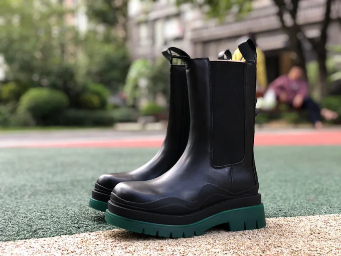 Bottega Veneta Boots Green Black