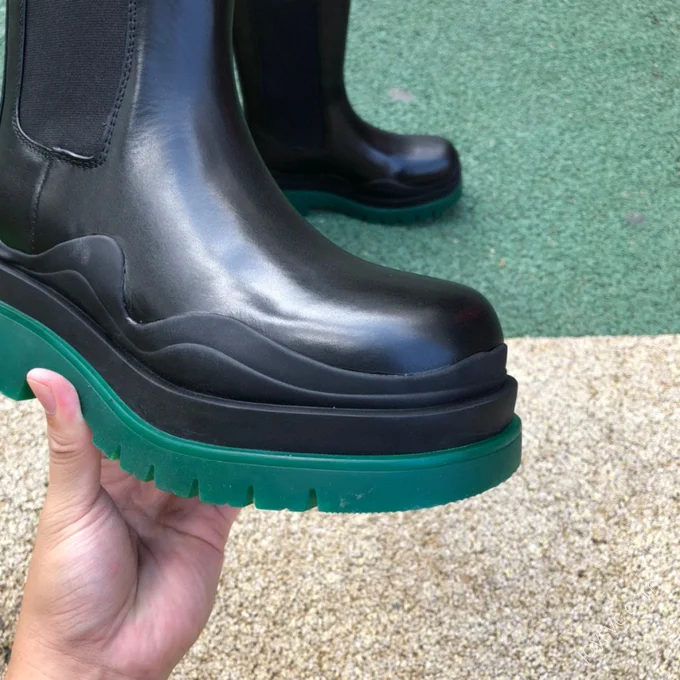 Bottega Veneta Boots Green Black