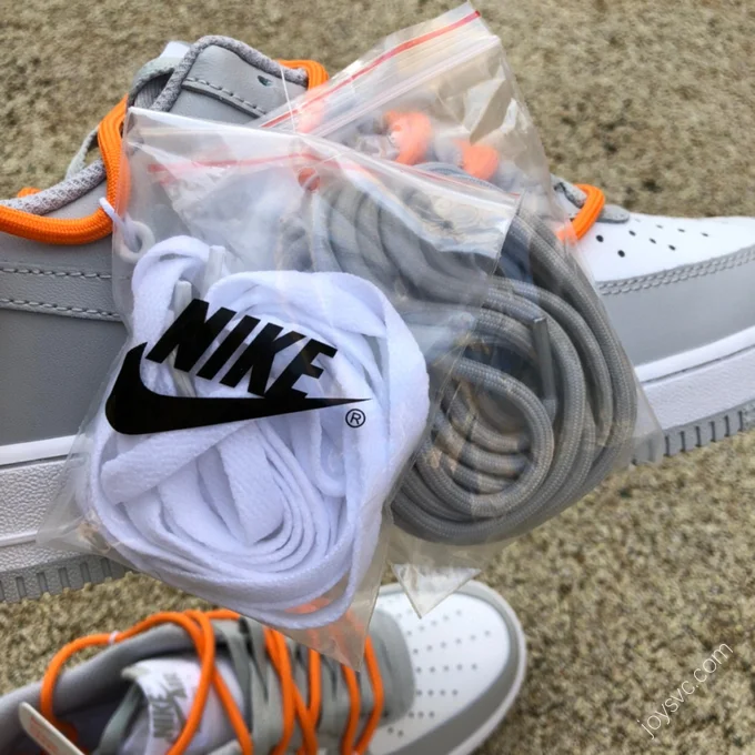 Nike Air Force 1 '07 SE White/Grey/Orange CV1724-107