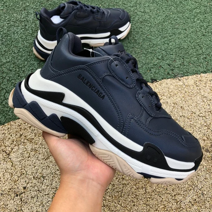 Balenciaga Triple S Blue Black