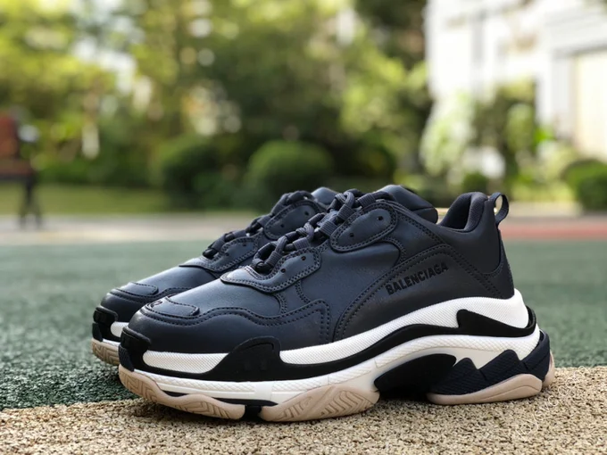 Balenciaga Triple S Blue Black