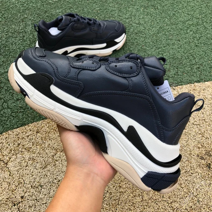 Balenciaga Triple S Blue Black