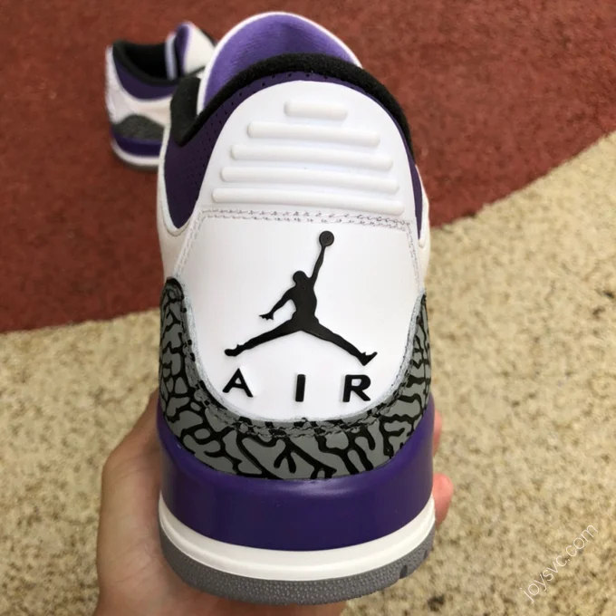 Air Jordan 3 Retro Dark Iris White Purple CT8532-105