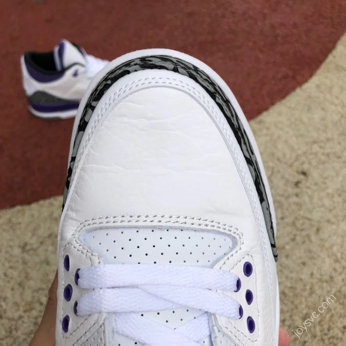 Air Jordan 3 Retro Dark Iris White Purple CT8532-105