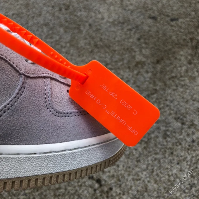 Nike Air Force 1 x Off-White Grey Suede CW2255-100