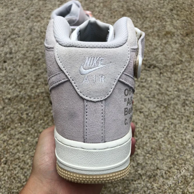 Nike Air Force 1 x Off-White Grey Suede CW2255-100