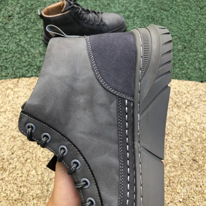 CAT Intake Black Grey Mid-Top Outdoor Boots