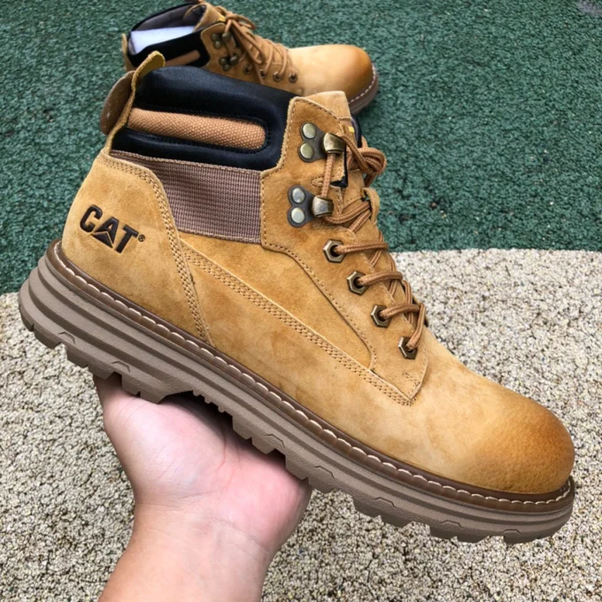 CAT Intake Brown Mid-Top Outdoor Boots