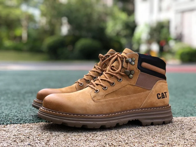 CAT Intake Brown Mid-Top Outdoor Boots