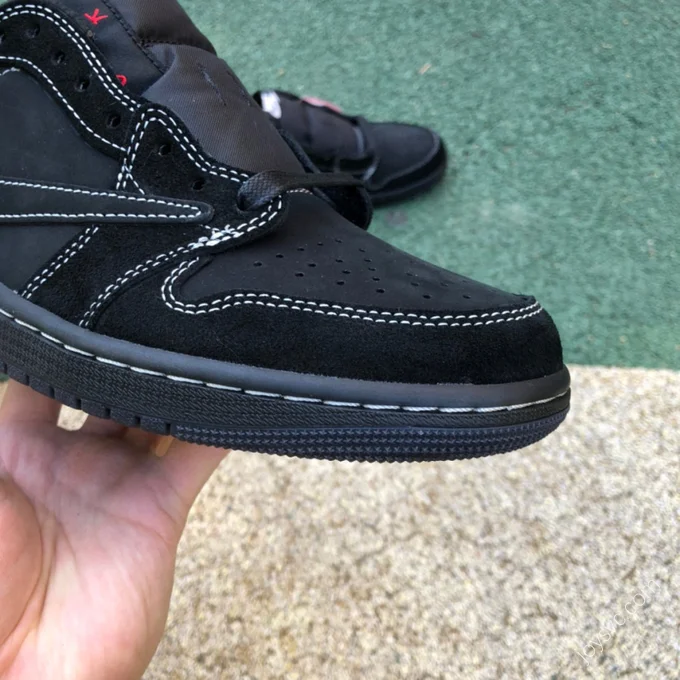 Travis Scott x Air Jordan 1 Low Black Phantom DM7