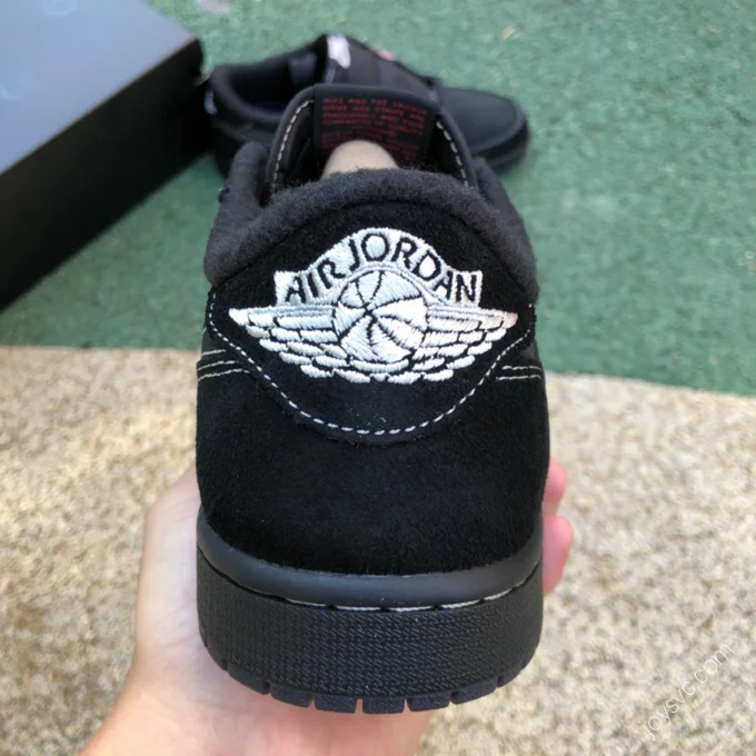 Travis Scott x Air Jordan 1 Low Black Phantom DM7