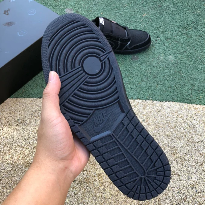 Travis Scott x Air Jordan 1 Low Black Phantom DM7