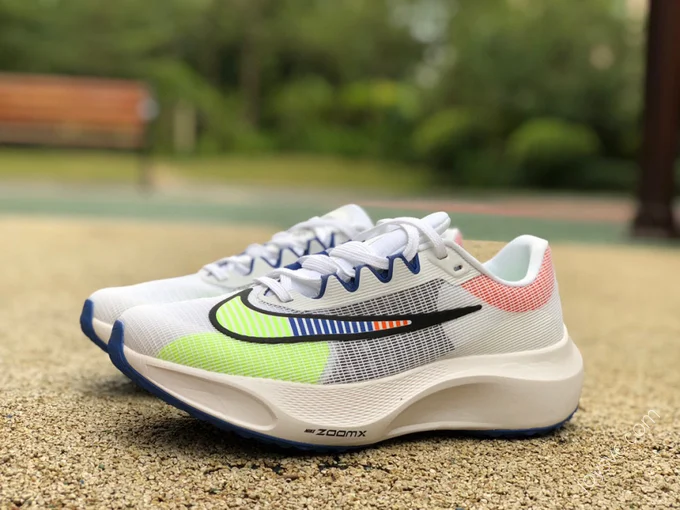 Nike Zoom Fly 5 White Green Pink DX1599-100