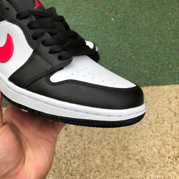 Air Jordan 1 Low Black Red DC0774-004