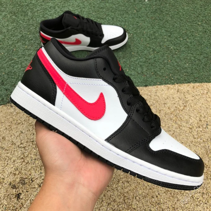 Air Jordan 1 Low Black Red DC0774-004