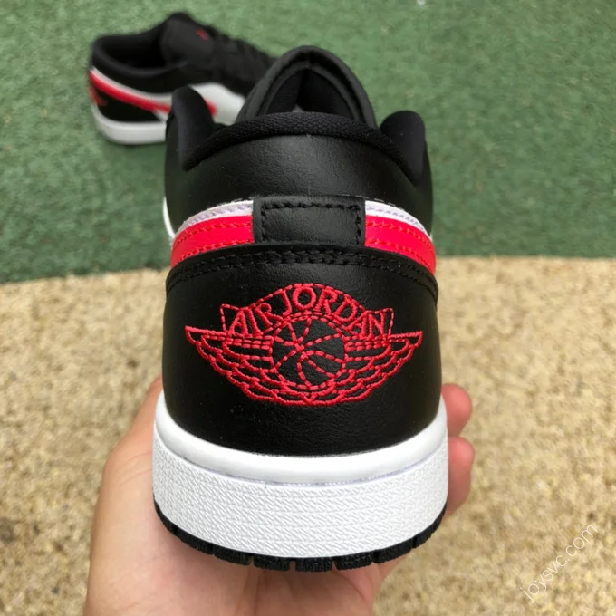 Air Jordan 1 Low Black Red DC0774-004