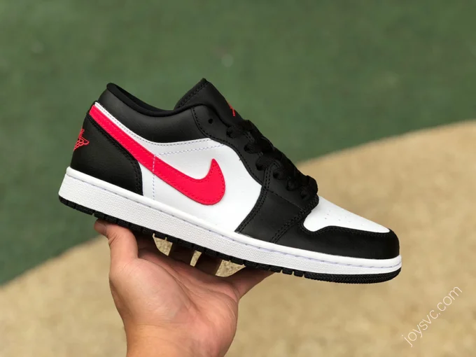 Air Jordan 1 Low Black Red DC0774-004