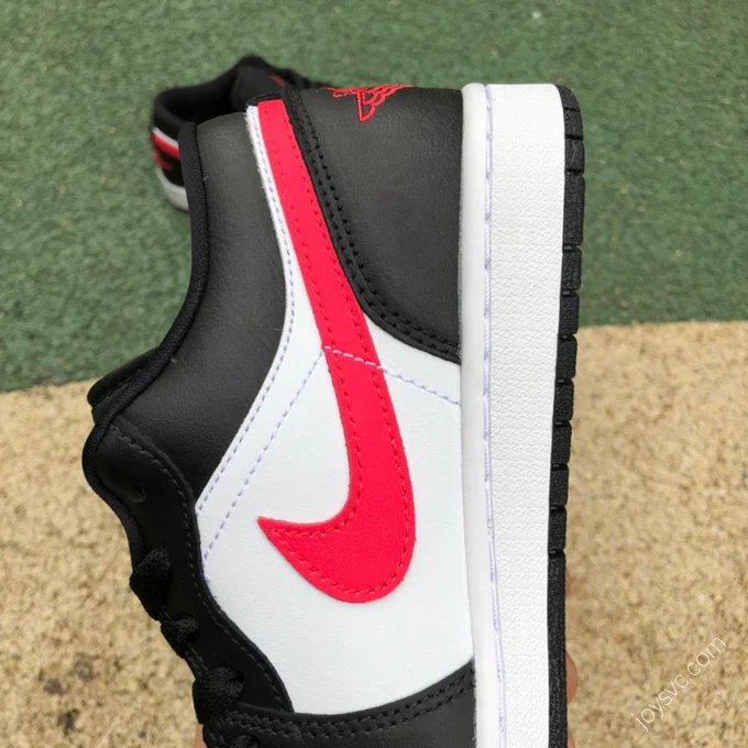 Air Jordan 1 Low Black Red DC0774-004