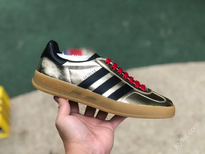 Adidas x Gucci Gazelle Red Black Gold