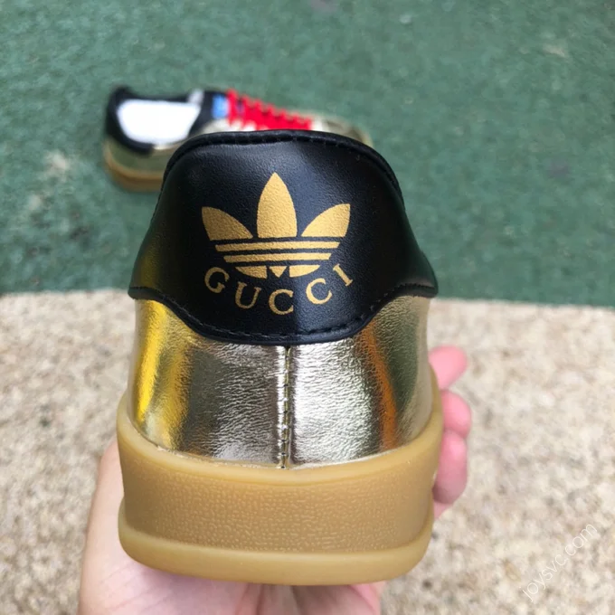 Adidas x Gucci Gazelle Red Black Gold