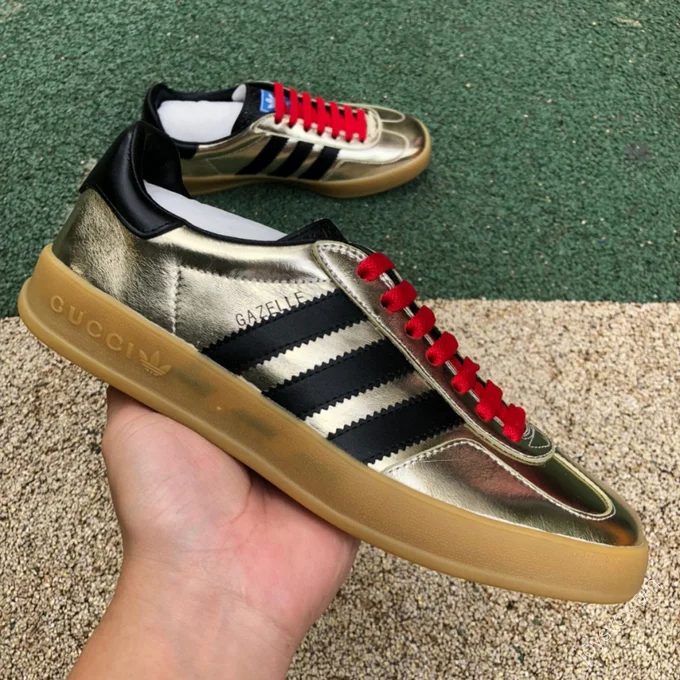 Adidas x Gucci Gazelle Red Black Gold