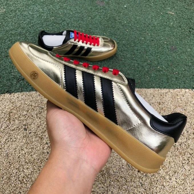 Adidas x Gucci Gazelle Red Black Gold