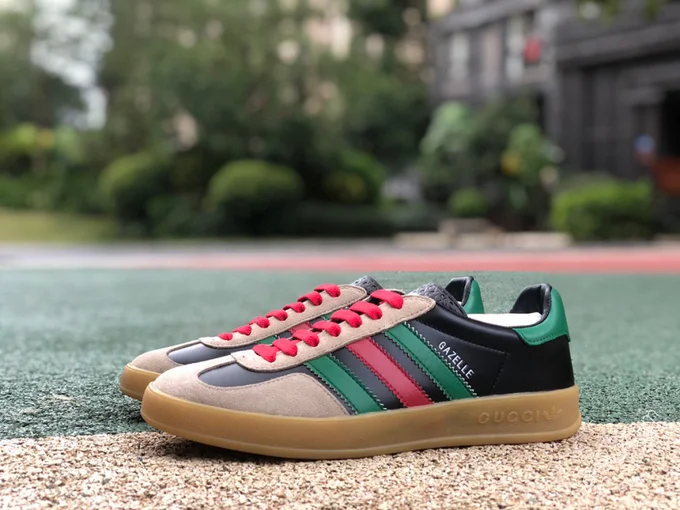 Adidas x Gucci Gazelle Green Black