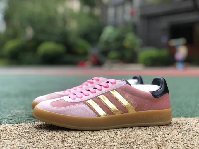 Adidas x Gucci Gazelle Pink