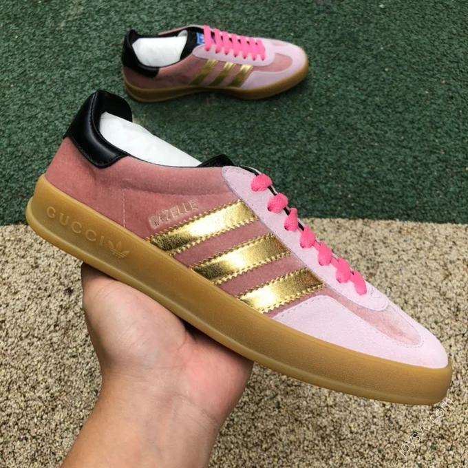 Adidas x Gucci Gazelle Pink