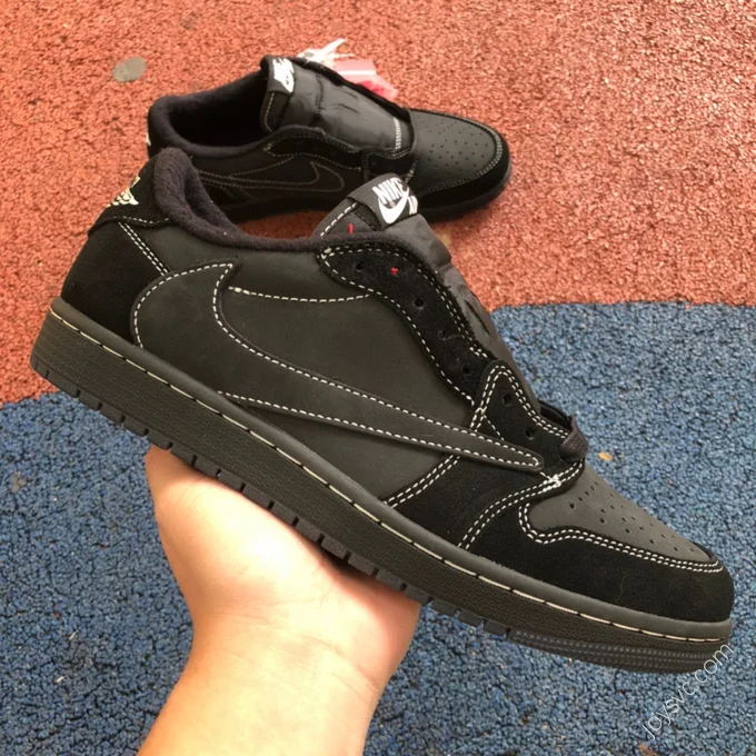 Travis Scott x Air Jordan 1 Low Black Phantom S2 DM7