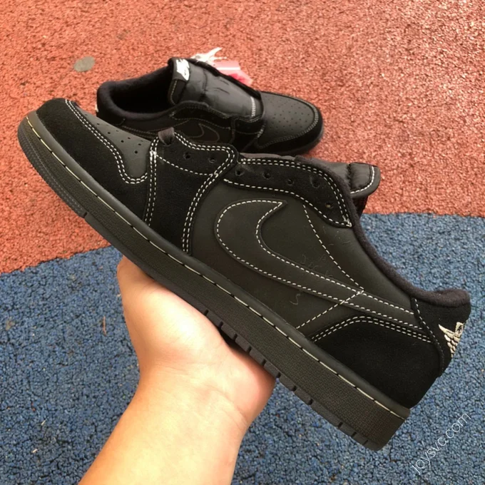 Travis Scott x Air Jordan 1 Low Black Phantom S2 DM7