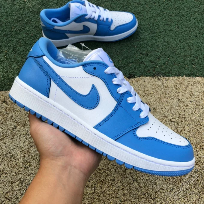 Air Jordan 1 Golf White Blue Sneakers DD9315-100