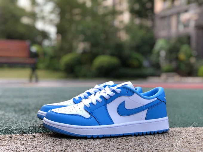 Air Jordan 1 Golf White Blue Sneakers DD9315-100