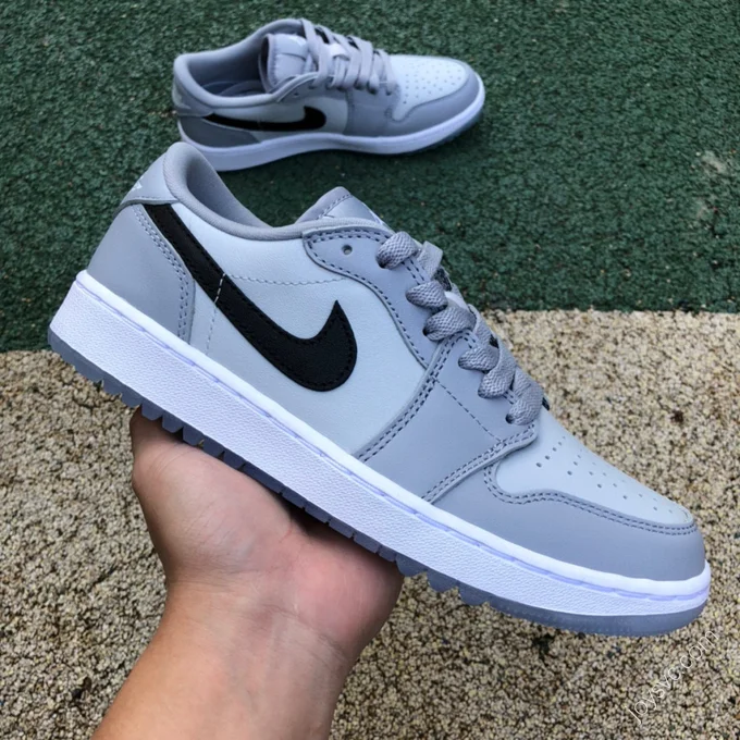 Air Jordan 1 Low Golf Wolf Grey Golf Shoe DD9315-002