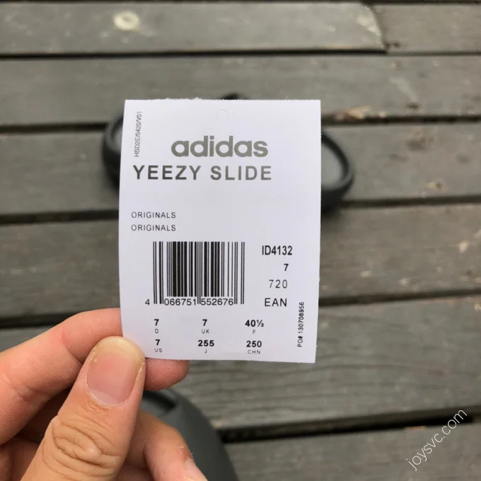 Adidas Yeezy Slide Black id4132