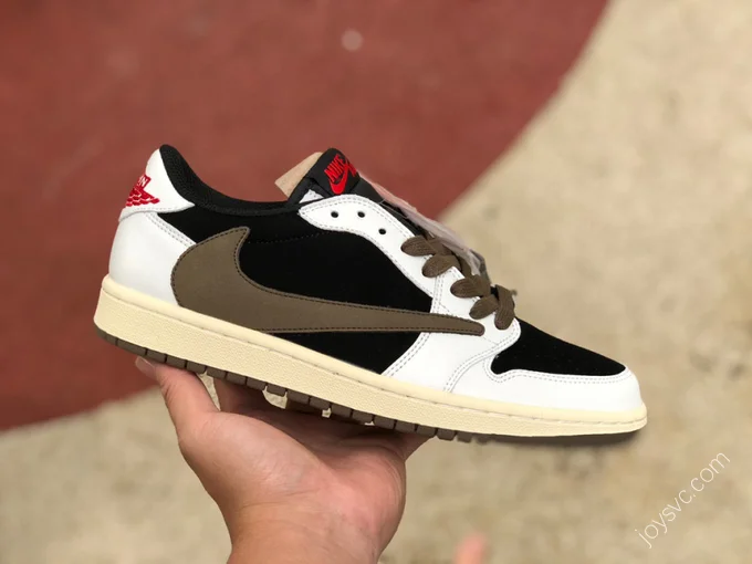 Travis Scott x Air Jordan 1 Low Black Mocha White CQ4277-990