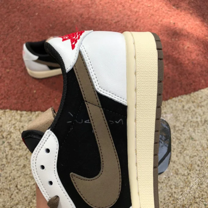 Travis Scott x Air Jordan 1 Low Black Mocha White CQ4277-990